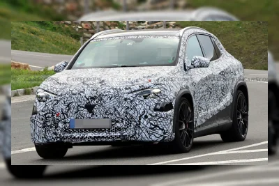 Mercedes-AMG GLA Electric Terlihat, Tampil Biasa tapi Bertenaga Besar