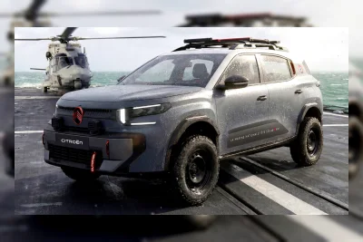 Citroen C3 Aircross Disulap Jadi SUV Taktis ala Kapal Perang