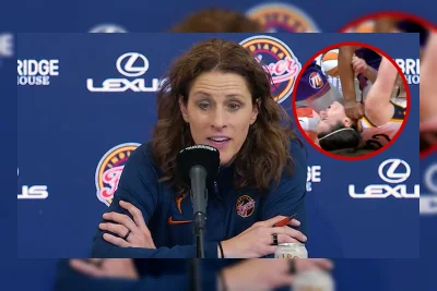 Pelatih Caitlin Clark Murka pada Wasit, Tinju ke Tenggorokan Bintang WNBA Dinilai 'Gila'