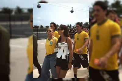 Gaya Bruna Biancardi Nonton Debut Neymar di Piala Dunia 2026, Pakai Korset Sepatu Bola