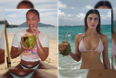 Pesona Bikini Selebritas di Pantai, Bikin Netizen Tergila-gila