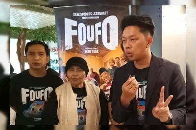 Ade Bibir Debut Layar Lebar di Film Foufo dengan Teknik Live Dubbing