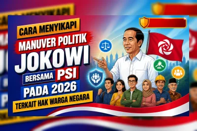 Menyikapi Manuver Politik Jokowi Bersama PSI pada 2026 dan Dampaknya pada Hak Warga Negara