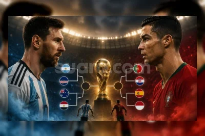 Skenario Ronaldo vs Messi di Piala Dunia 2026: Final atau Perebutan Juara 3