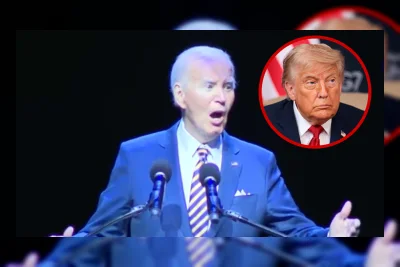 Joe Biden Sebut Trump 'Pecundang' di Balik Kolam Refleksi Gedung Putih