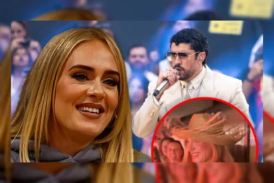 Adele Bergoyang di Konser Bad Bunny di London Saat Hiatus