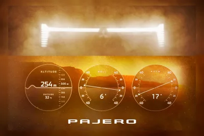 Mitsubishi Pajero Baru Hadirkan Kembali Triple Gauge Pod Klasik