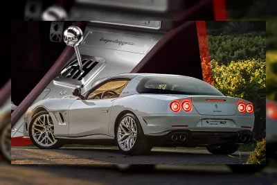 Touring Superleggera Veloce12 Aperta: Ferrari 550 Targa dengan V12 Manual
