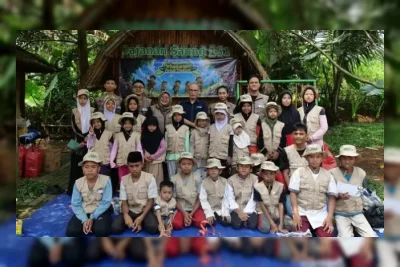 PT Karabha Digdaya Ajak Anak Yatim Belajar dan Bermain di Perkebunan Tapos