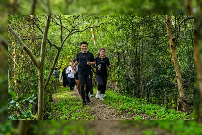 Surabaya Gelar Mangrove Trail Run Perdana di Kebun Raya Mangrove