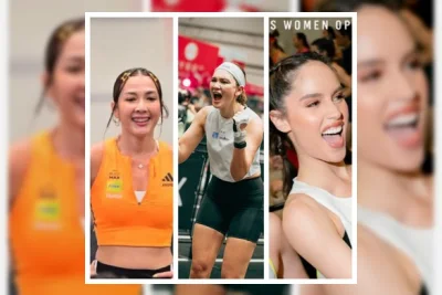Adu Gaya Rambut dan OOTD Sporty Luna Maya hingga Cinta Laura di Hyrox Jakarta