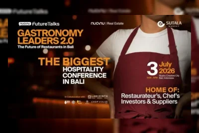 Nuanu Future Talks: Gastronomy Leaders 2.0 Siap Digelar di Bali