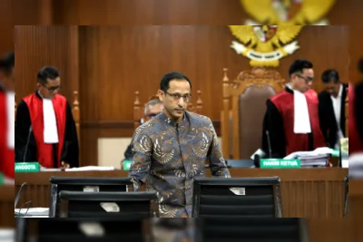 Detik-detik Nadiem Divonis 10 Tahun Penjara Kasus Korupsi Chromebook