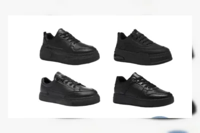 7 Sepatu Hitam Rp100 Ribuan untuk Anak Sekolah, Nyaman dan Stylish