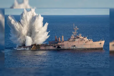 Momen USS Juneau Ditenggelamkan dalam Latihan Militer