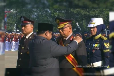 Prabowo Beri Pangkat Kehormatan kepada Mantan Ajudan Bung Karno