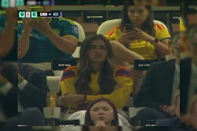 Ekspresi Marah Suporter Cantik Viral, Ternyata Anak Legenda Piala Dunia