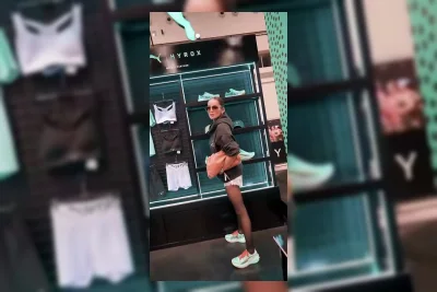 Gaya Sporty Luxe Olla Ramlan Dukung Tristan Molina di Hyrox Jakarta 2026