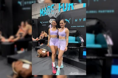 Intip Gaya Sporty-Feminin Sheryl Shinafia saat Tanding di Hyrox Pertamanya