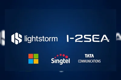 Lightstorm, Microsoft, Singtel, dan Tata Communications Bangun Kabel Bawah Laut I-2SEA