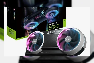 Gigabyte Resmi Rilis Aorus GeForce RTX 5080 Infinity dan Infinity Wood dengan Desain Premium