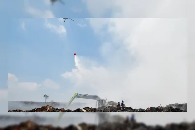 Kebakaran Landfill di Tangerang Hanguskan Lebih dari Dua Hektare Lahan