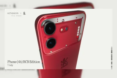 Nothing Phone (4b) RCB Edition Resmi Diperkenalkan, Rilis 7 Juli