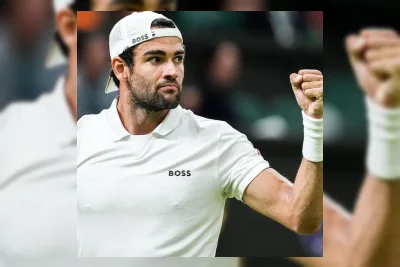 Matteo Berrettini Unggul Dua Set atas Arthur Fils di Wimbledon