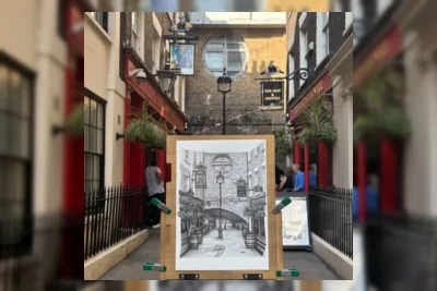 Misi Lydia Wood Menggambar Semua Pub di London