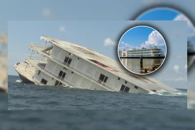Kapal Kasino Bekas Ditenggelamkan di Lepas Pantai Orange Beach, Jadi Terumbu Karang Buatan Alabama
