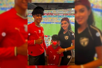 Gaya Sporty Georgina Rodriguez Dukung Portugal di Piala Dunia Bareng Keluarga