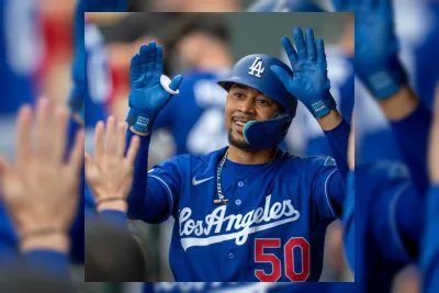 Mookie Betts Dicoret dari Lineup karena Nyeri Pergelangan Tangan