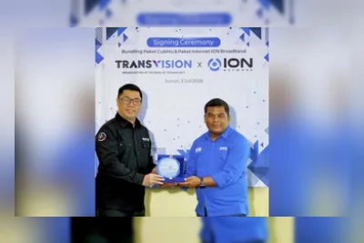 Transvision dan ION Network Jalin Kerja Sama Layanan Hiburan Digital