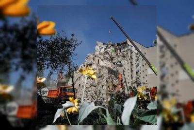 Serangan Rudal Rusia Tewaskan 30 Orang di Kyiv