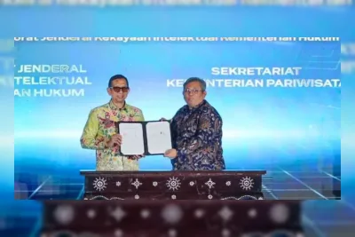 Kemenpar dan DJKI Jalin Kerja Sama Lindungi Kekayaan Intelektual Pariwisata