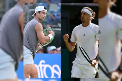 Alexander Zverev Kalahkan Marcos Giron di Wimbledon 2026