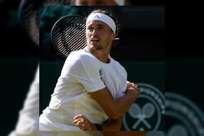 Alexander Zverev Menang Set Pertama Lawan Marcos Giron di Wimbledon