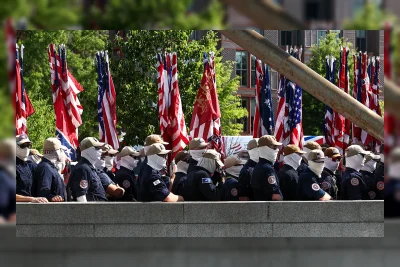 Kelompok Supremasi Kulit Putih Pawai di Washington D.C. pada 4 Juli