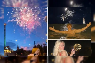 Selebritas Rayakan 4 Juli dengan Kembang Api Spektakuler