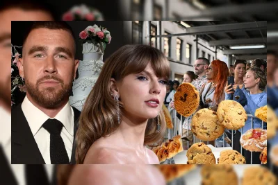 Swifties di Luar MSG Dapat Kue Kering dari Pernikahan Taylor Swift?