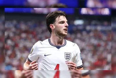 Declan Rice Remehkan Keunggulan Kandang Meksiko: 'Itu Hanya Stadion'