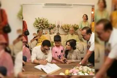 Aamir Khan Resmi Nikahi Gauri Spratt di Kediaman Bandra