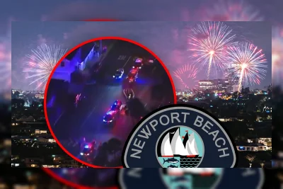 Kerusuhan 4 Juli di Newport Beach: Kerumunan Besar dan Polisi Berjaga
