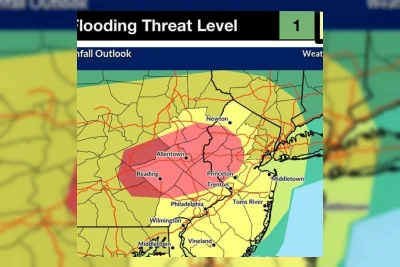 Peringatan Banjir Bandang untuk Lehigh Valley dari Minggu hingga Senin