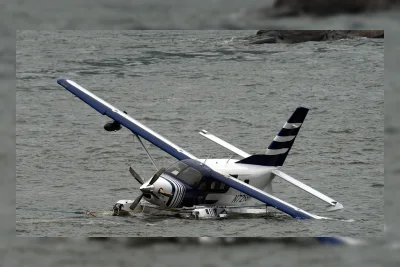 Pesawat Amfibi Jatuh di East River New York, 8 Orang Selamat