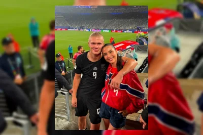 Pacari Sesama Pemain Bola, Romansa Haaland Antar Norwegia ke Perempat Final