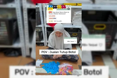 Viral Ide Bisnis Kreatif: Jual Tutup Botol Bekas Raih Cuan Jutaan Rupiah
