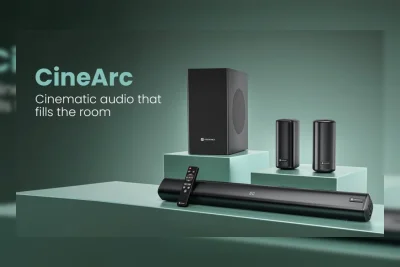 Portronics CineArc 200W 5.1ch Soundbar dengan Subwoofer Kabel Diluncurkan