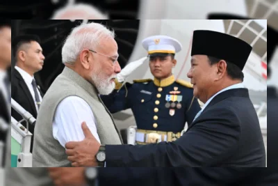 Presiden Prabowo Sambut PM Narendra Modi, Awali Kunjungan Kenegaraan yang Perkuat Kemitraan Strategis Indonesia-India
