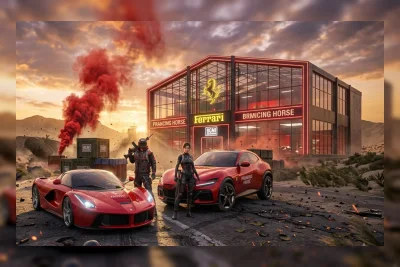 BGMI 4.5 Hadirkan Empat Mobil Ferrari, Termasuk SUV Pertama